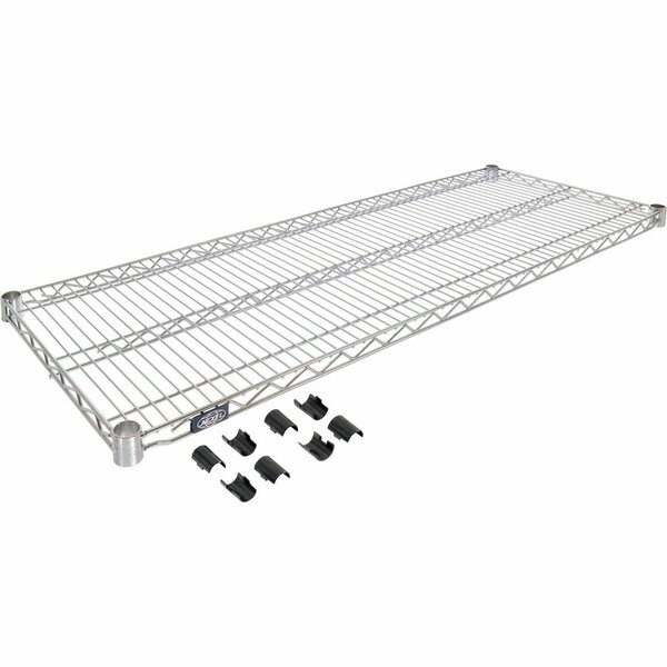 Nexel Chrome Wire Shelf 54inW x 18inD S1854C